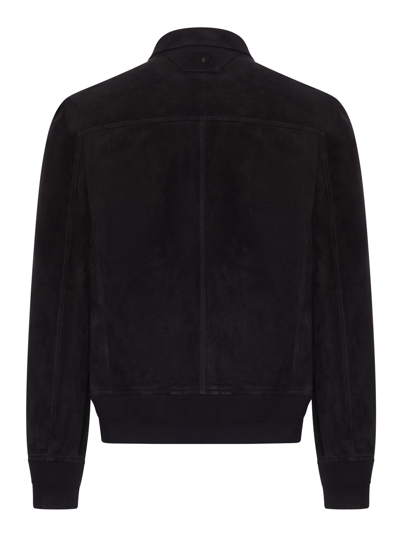 Salvatore Santoro SUEDE BOMBER JACKET, view 2