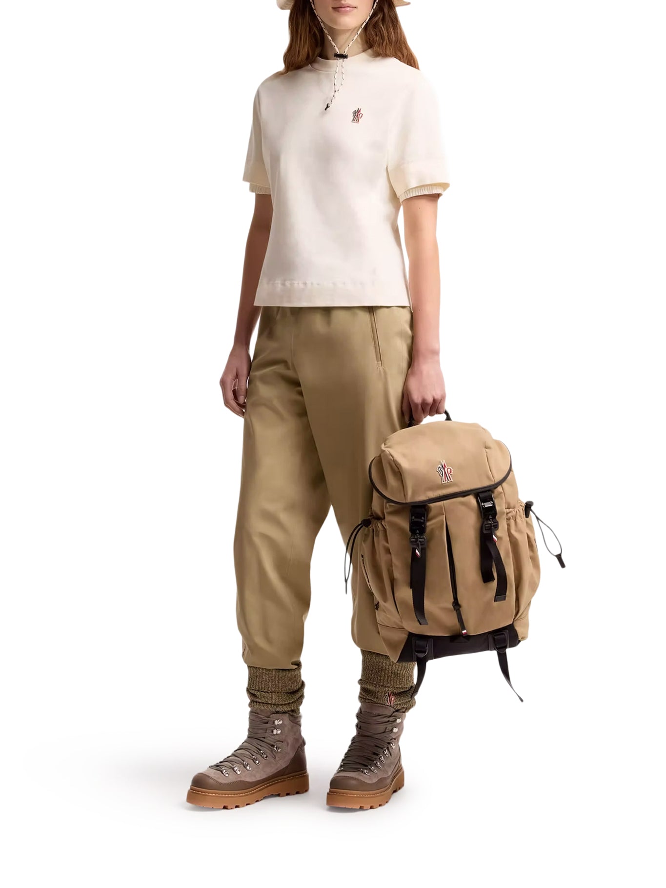 Moncler Grenoble STRETCH JERSEY T-SHIRT, view 2