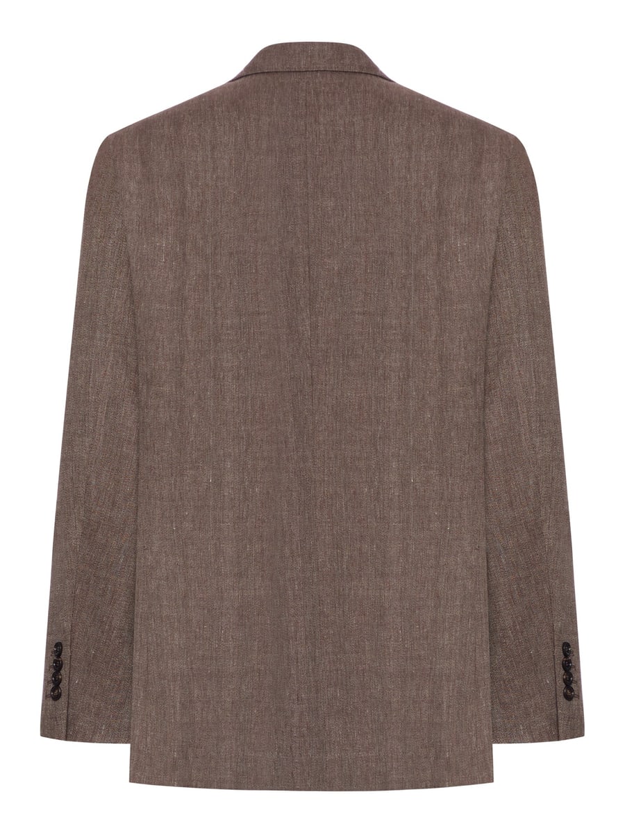 Brunello Cucinelli DOUBLE-BREASTED TAILORED JACKET, view 2