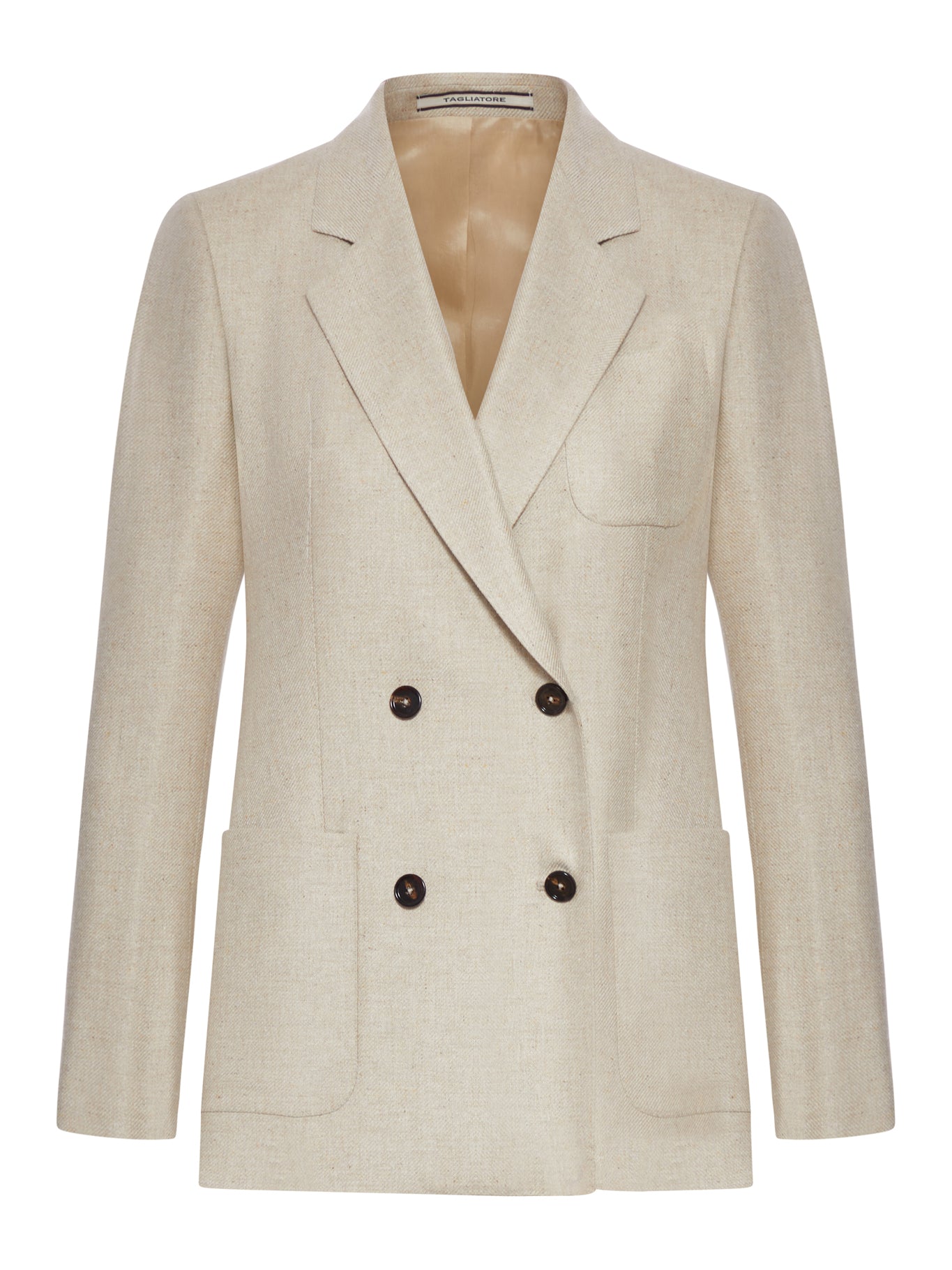 Tagliatore DONNA PARIGI DOUBLE-BREASTED SILK JACKET