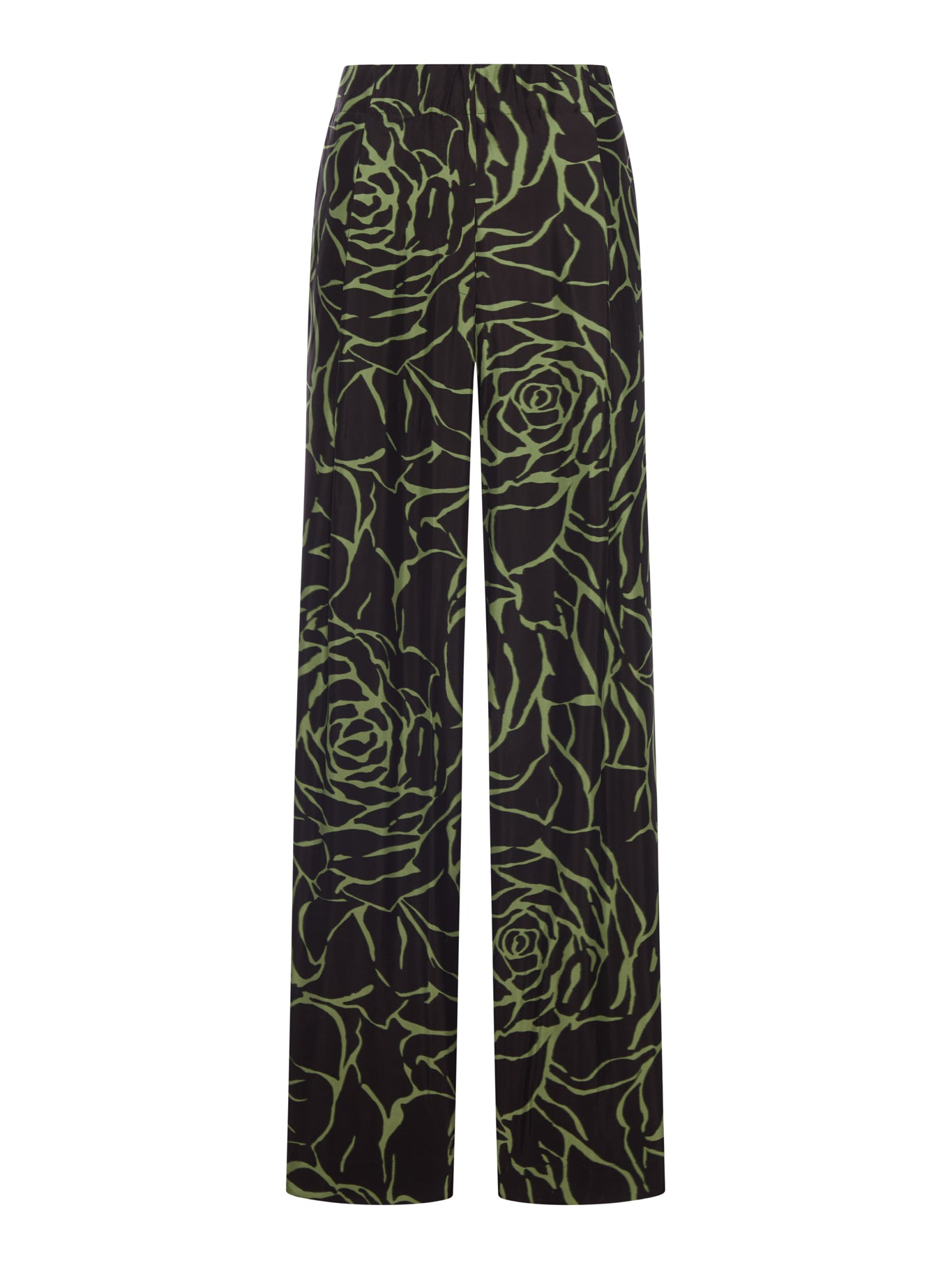 Dries Van Noten WIDE LEG TROUSERS WITH PRINT