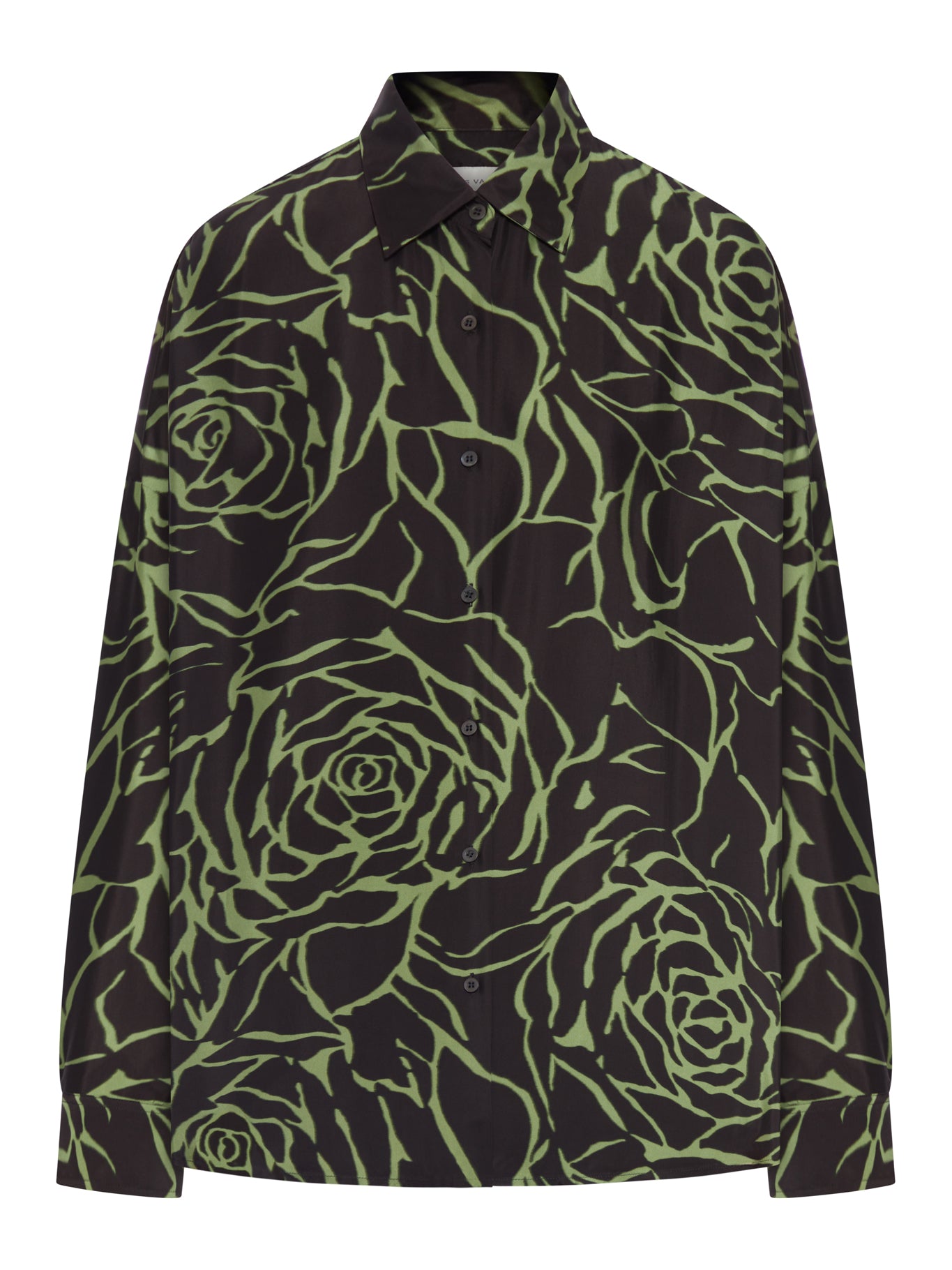 Dries Van Noten LONG-SLEEVED SHIRT WITH ALL-OVER PRINT