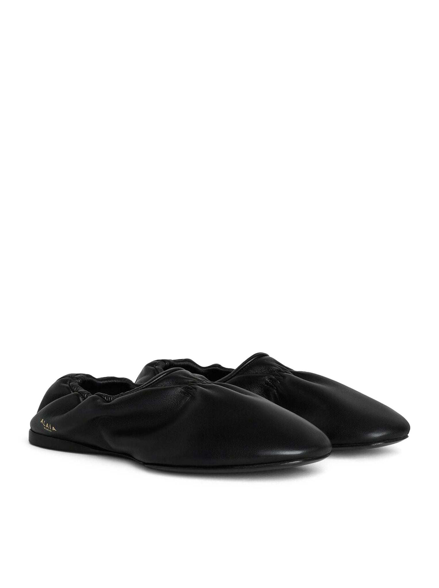 Alaïa SOFT LEATHER SLIPPERS, view 2
