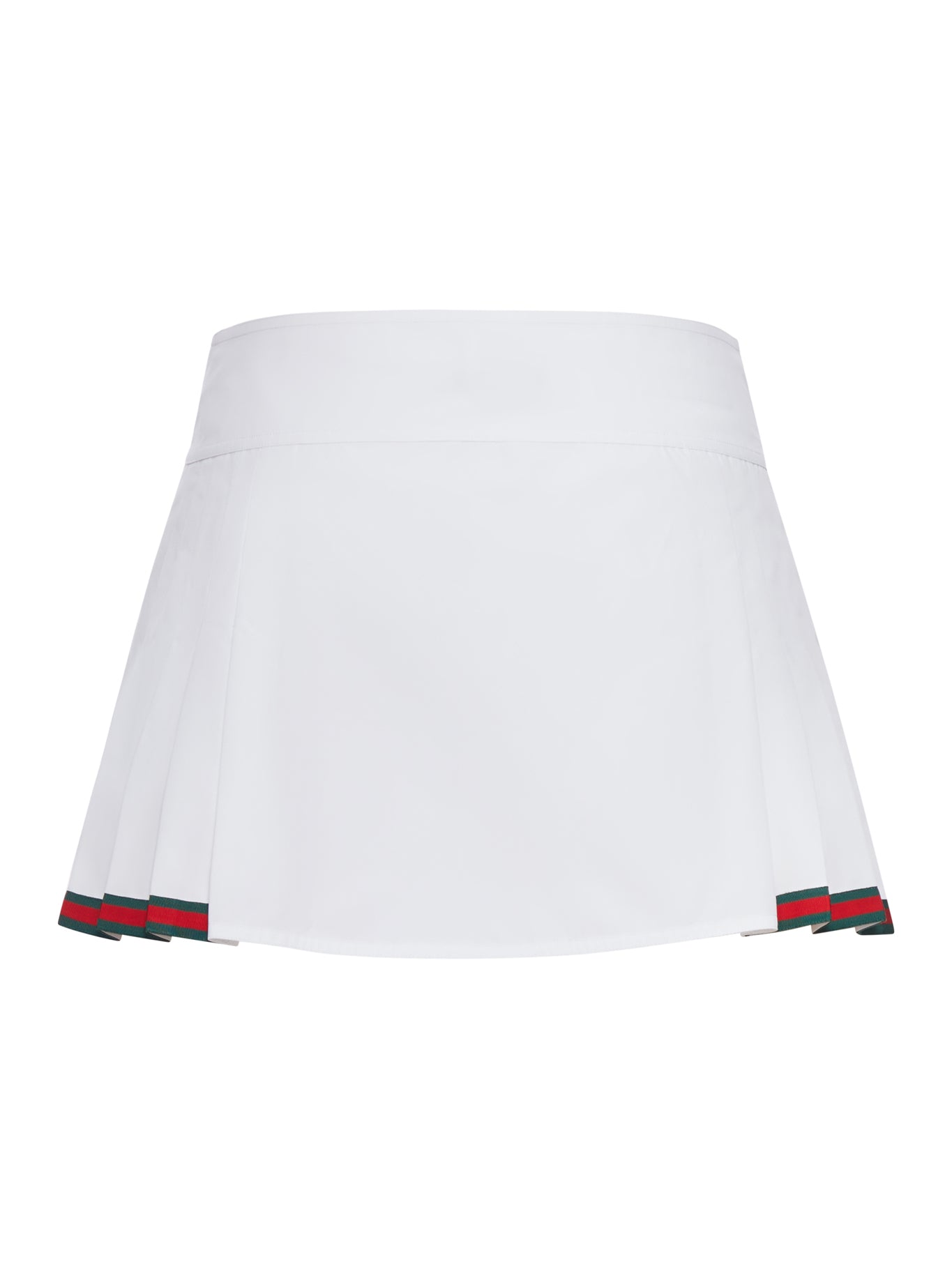 Gucci SHORT COTTON POPLIN SKIRT, view 2