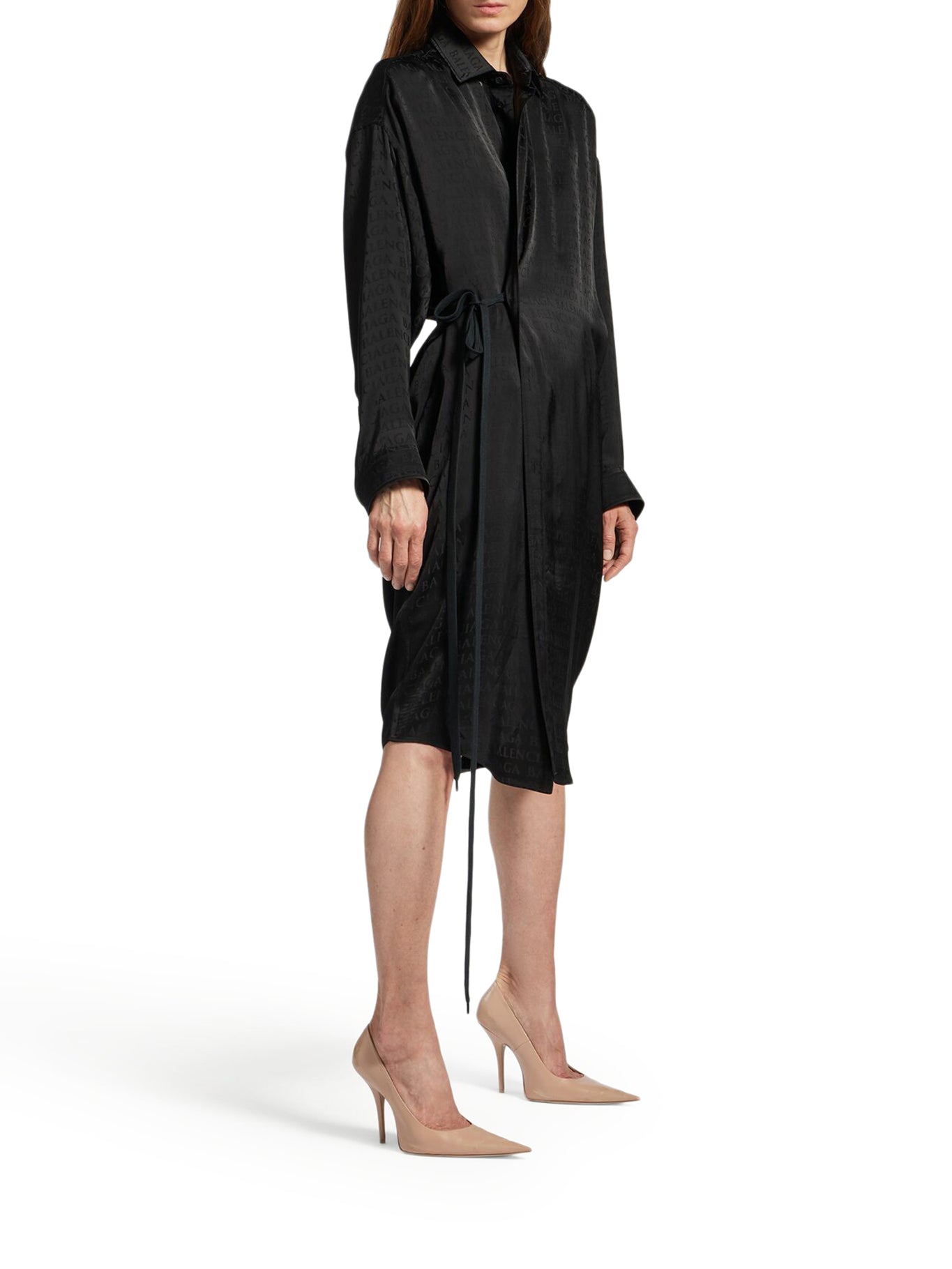 Balenciaga COCOON WRAP DRESS, view 2
