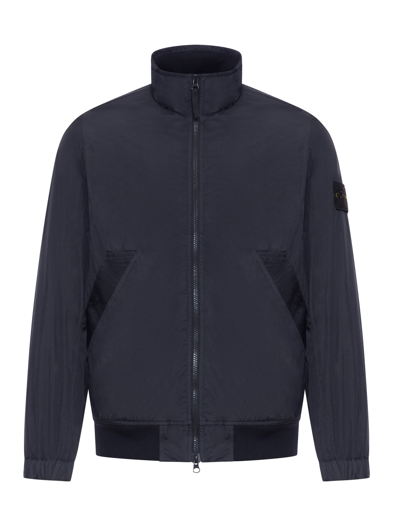 Stone Island TECHNICAL FABRIC JACKET WITH COMPASS LOGO