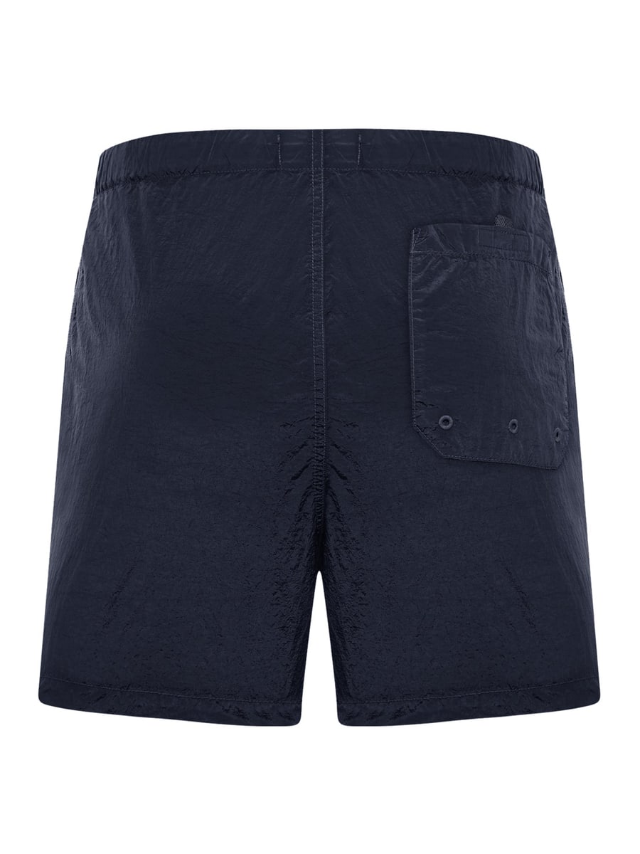 Stone Island NAVY BLUE COMPASS LOGO SWIMSUIT, view 2