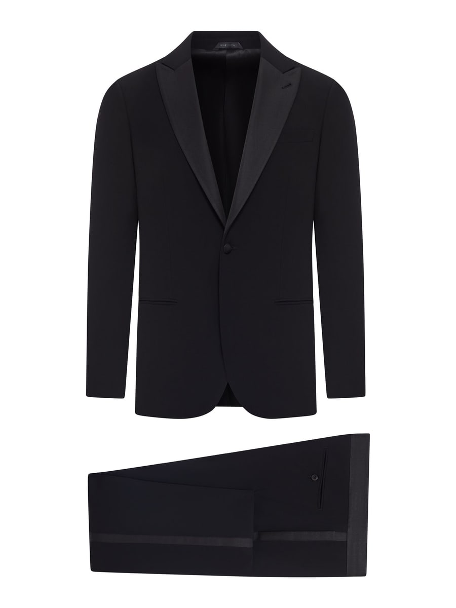 Giorgio Armani CLASSIC SINGLE-BREASTED TUXEDO WITH SATIN LAPEL