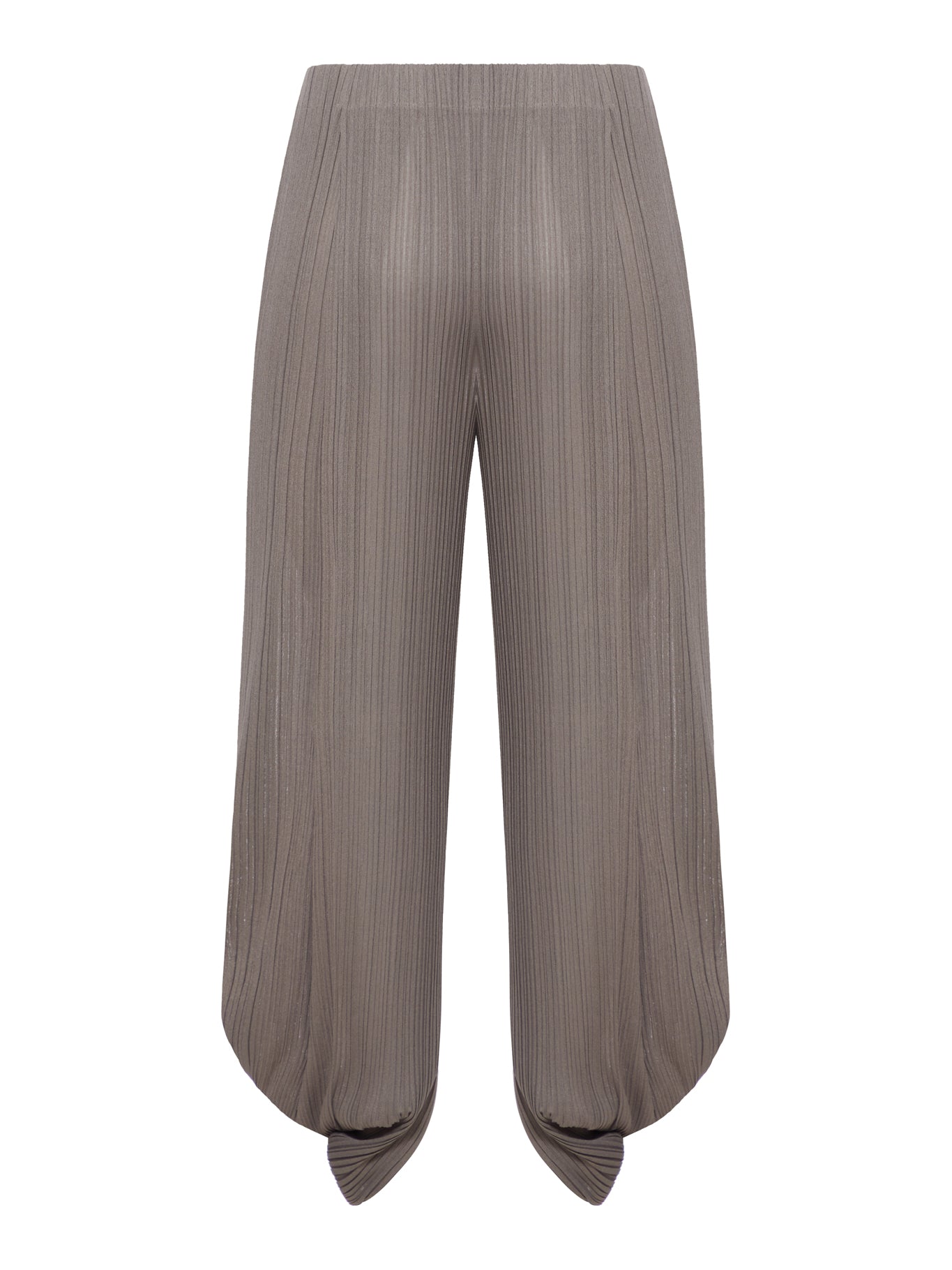 Giorgio Armani PLEATED JERSEY TROUSERS, view 2