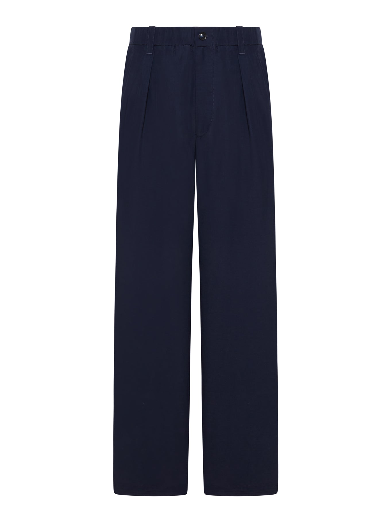 Giorgio Armani WIDE-LEG TAILORED LINEN TROUSERS