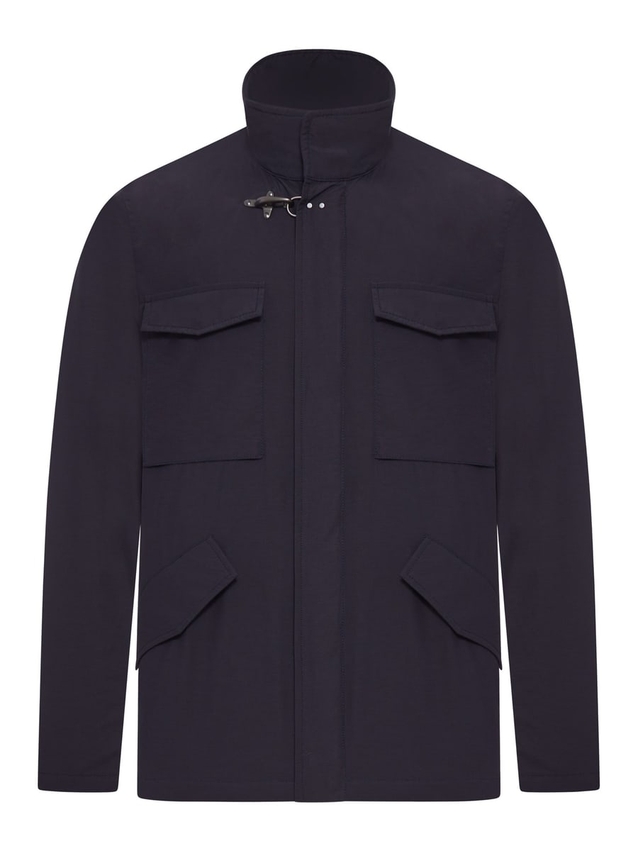 Fay Archive EXPLORER FIELD JACKET IN TECHNICAL FABRIC