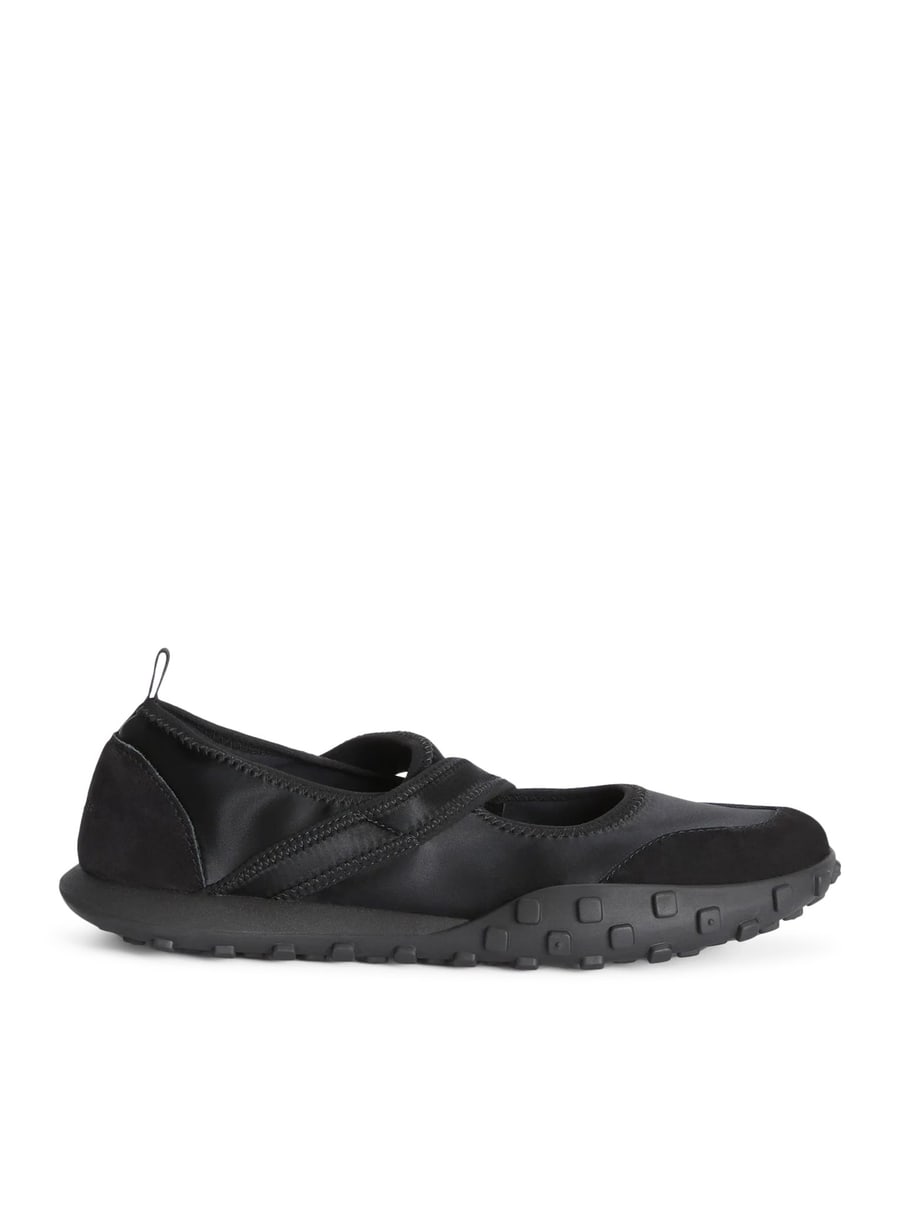 Jil Sander MOON SUEDE BALLET FLATS