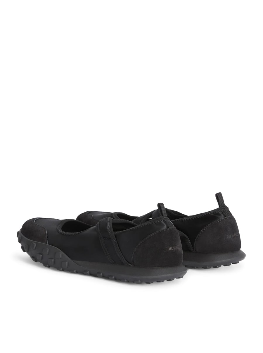 Jil Sander MOON SUEDE BALLET FLATS, view 4