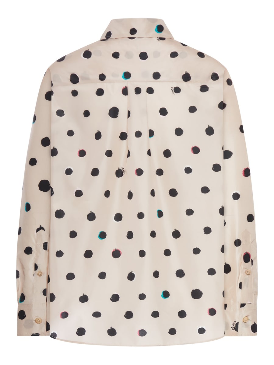 Fendi PRINTED TAFFETA SHIRT, view 2