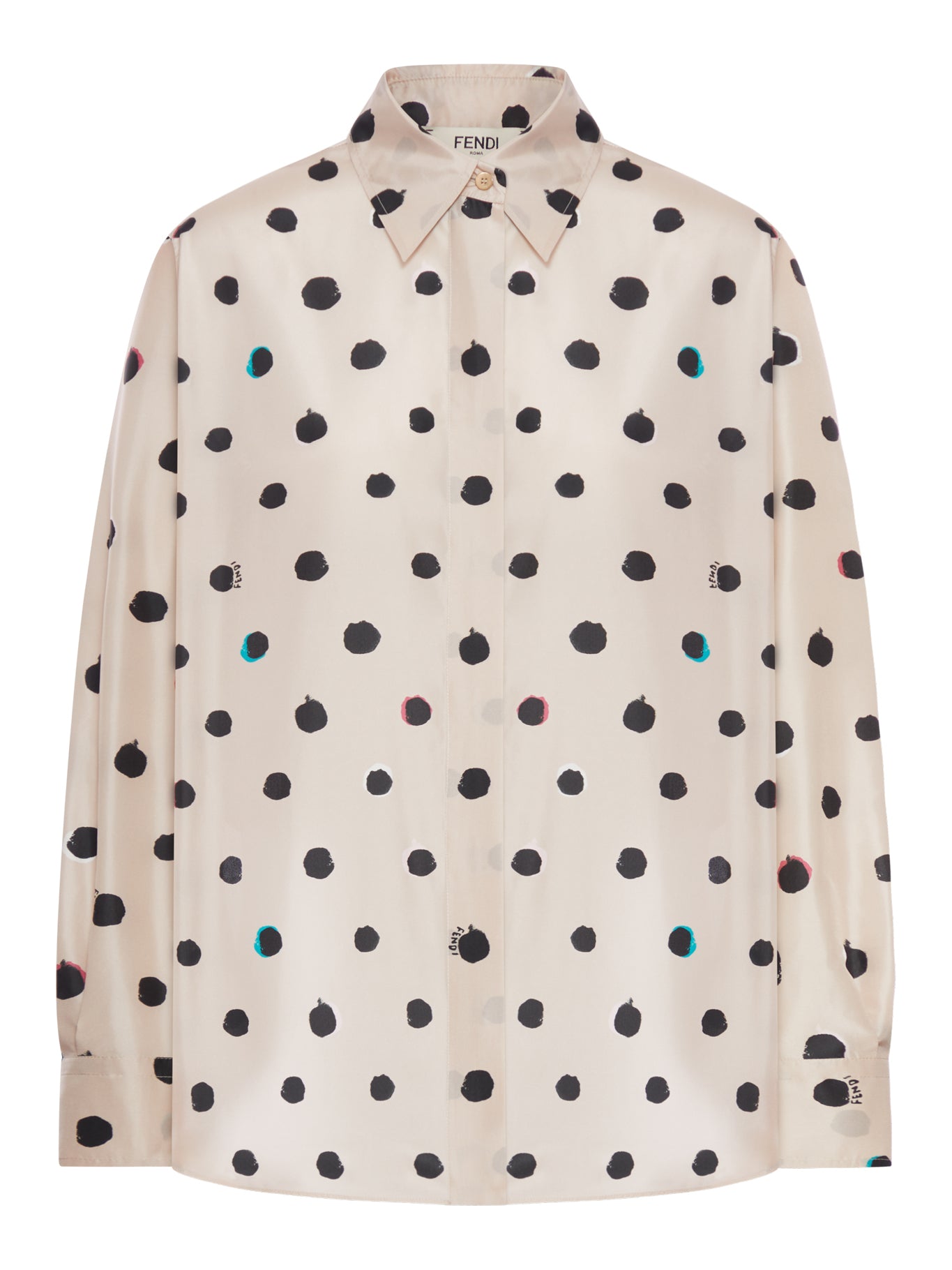 Fendi PRINTED TAFFETA SHIRT