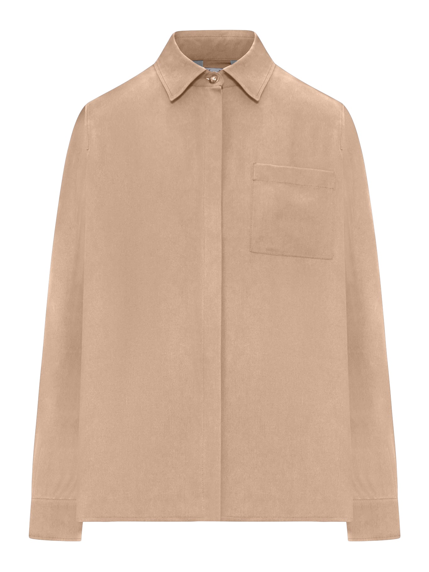 Max Mara SIAMESE SILK CANVAS SHIRT