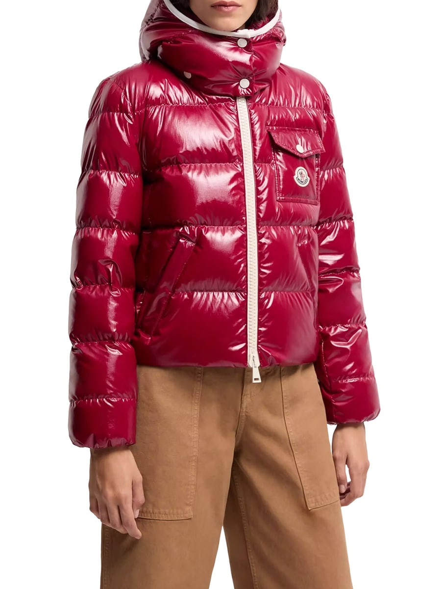 Moncler ANDRO SHORT DOWN JACKET WITH HOOD, view 3