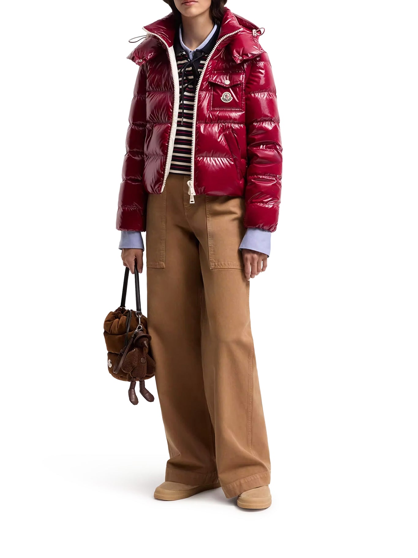 Moncler ANDRO SHORT DOWN JACKET WITH HOOD, view 2