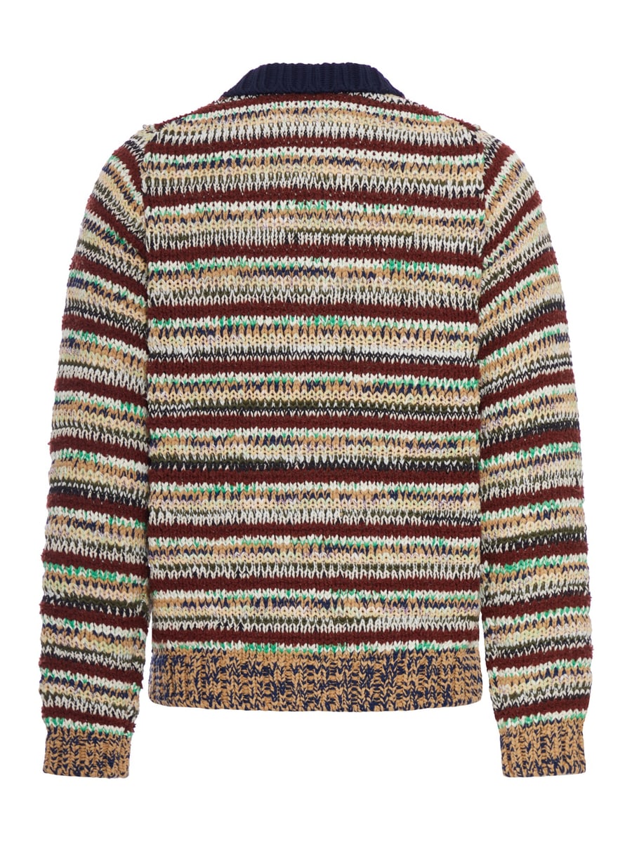 Sacai COTTON KNITTED PULLOVER, view 2