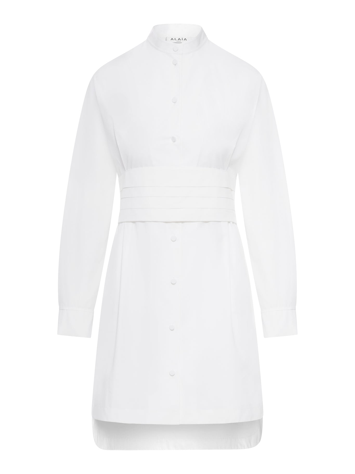 Alaïa COTTON POPLIN WALLET DRESS