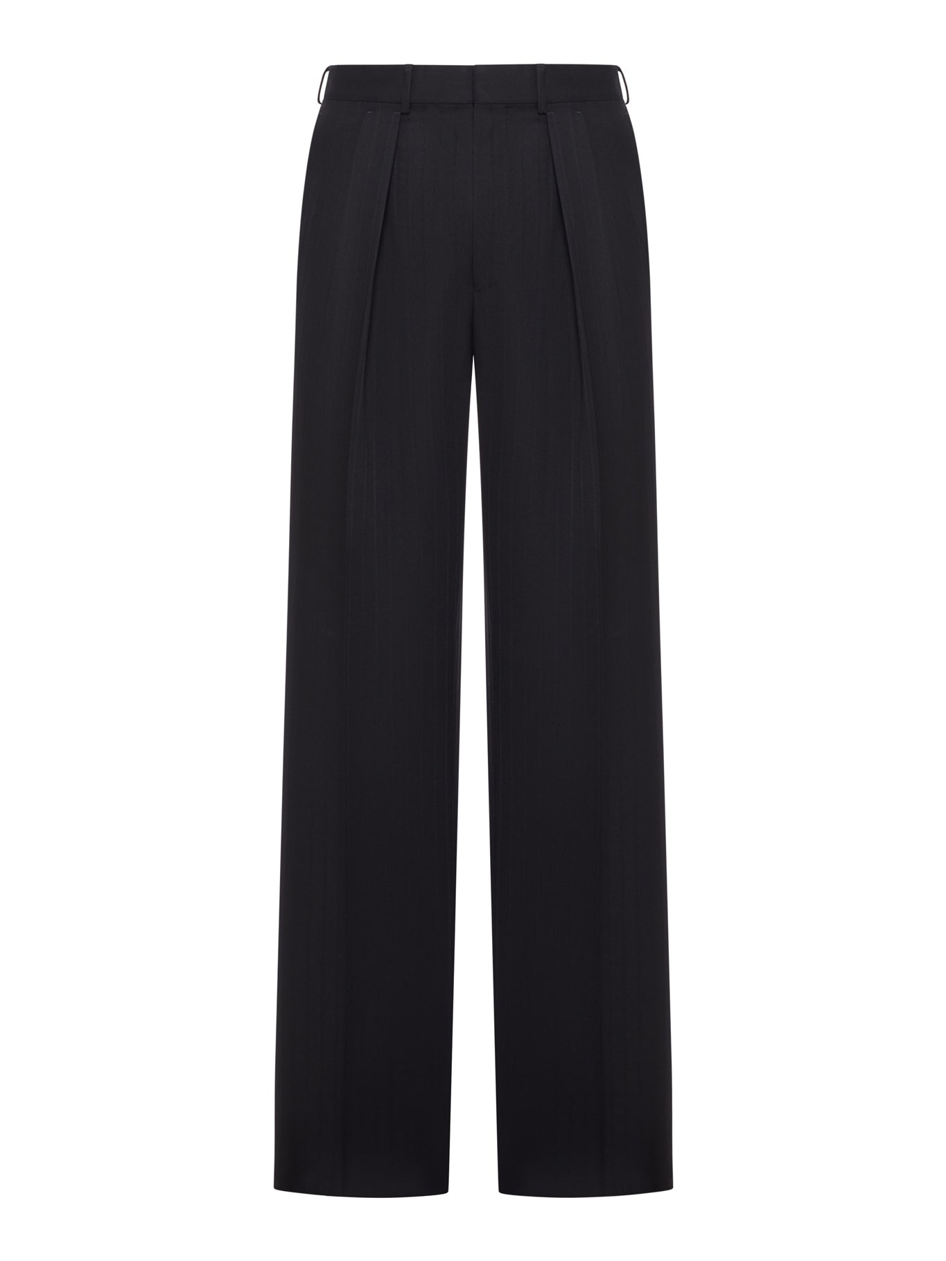 Tom Ford PINSTRIPED TAILORED WOOL TROUSERS
