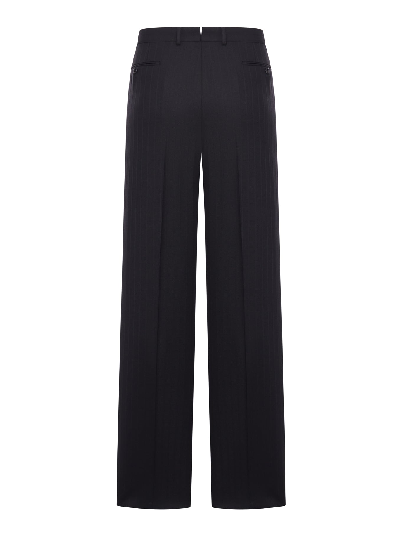Tom Ford PINSTRIPED TAILORED WOOL TROUSERS, view 2