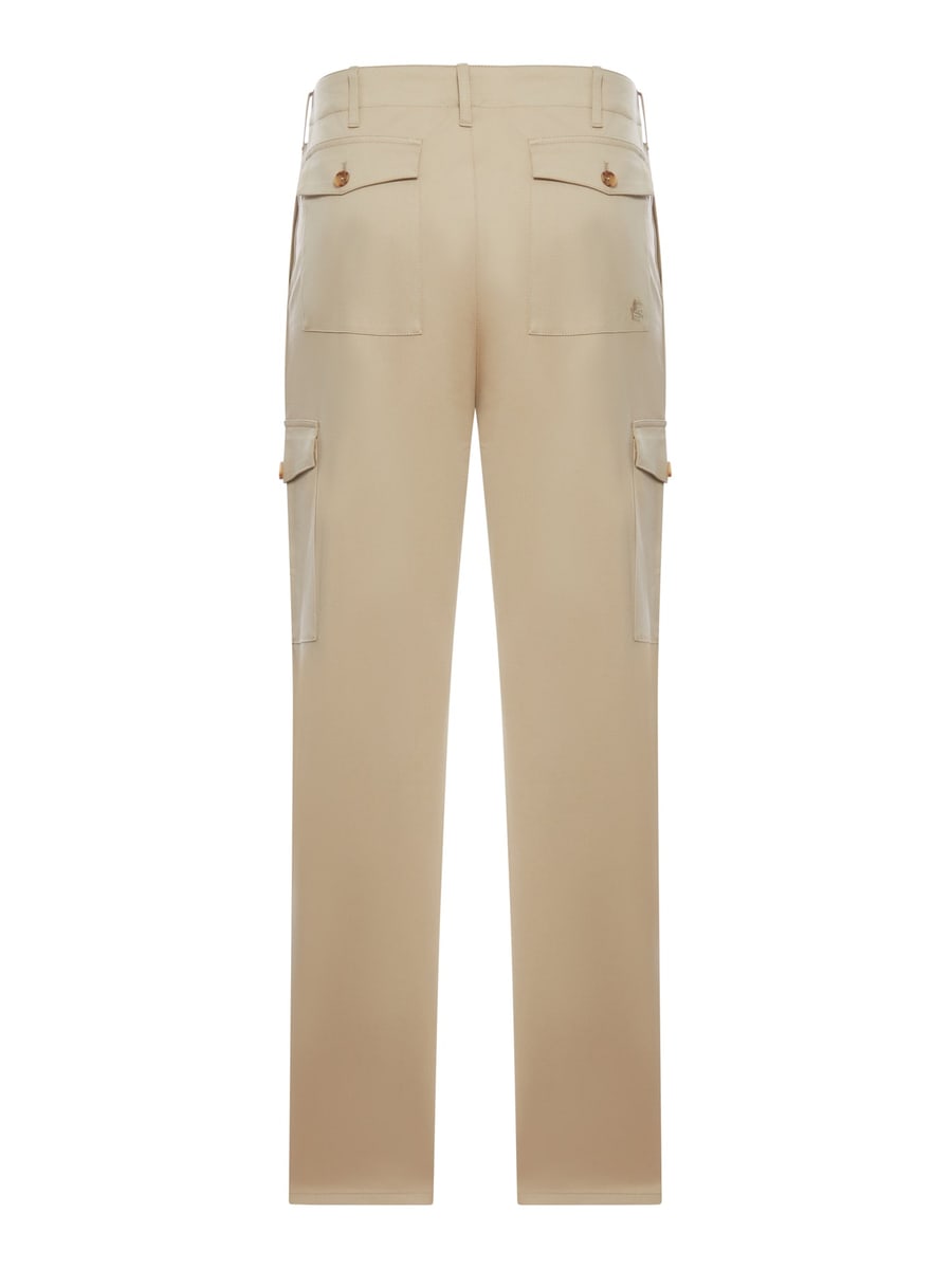 Etro STRETCH COTTON CARGO PANTS, view 2