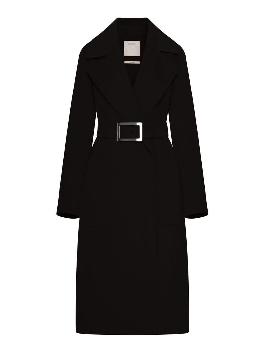 Sportmax PURE WOOL ROBE COAT