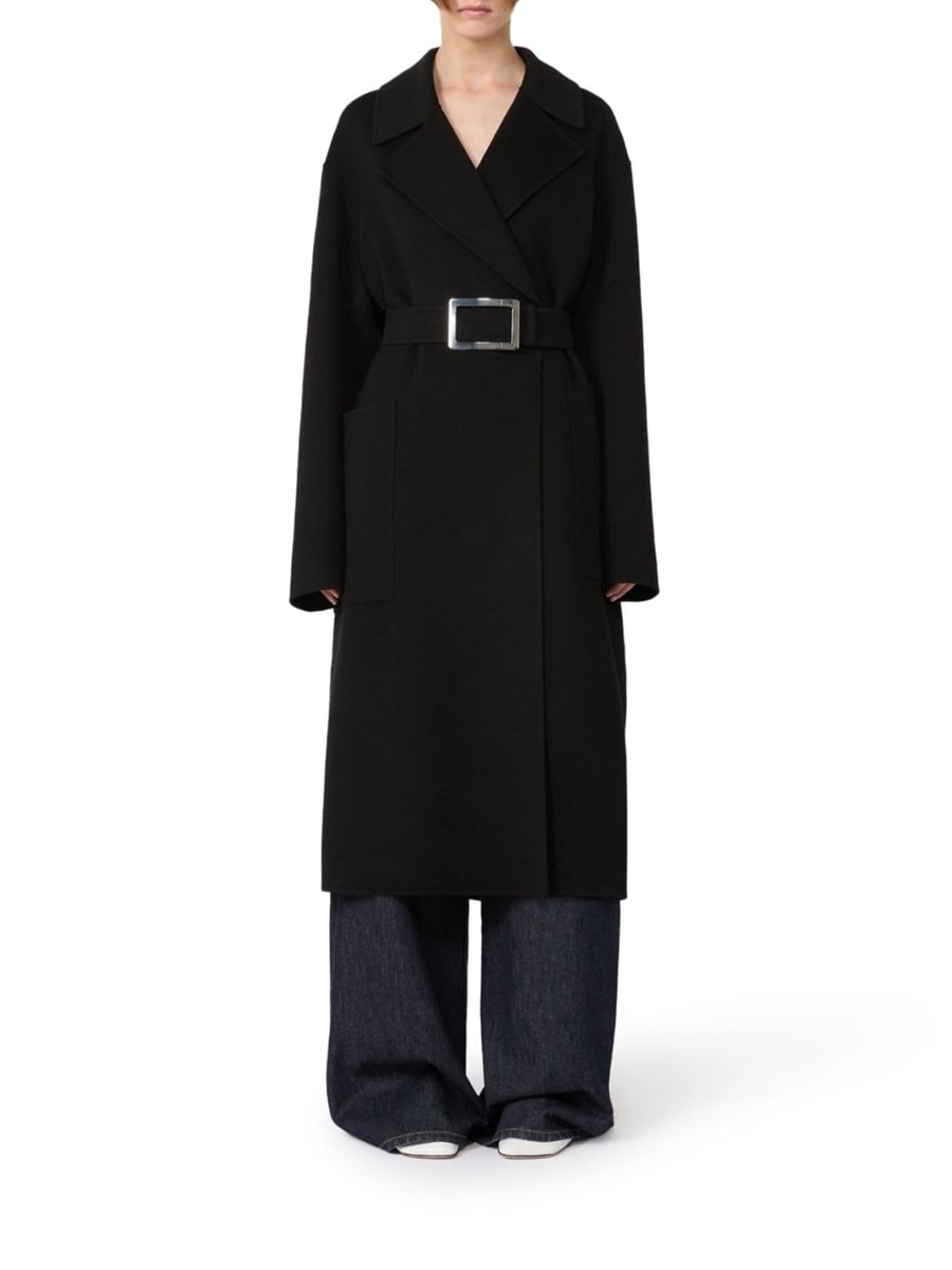 Sportmax PURE WOOL ROBE COAT, view 2