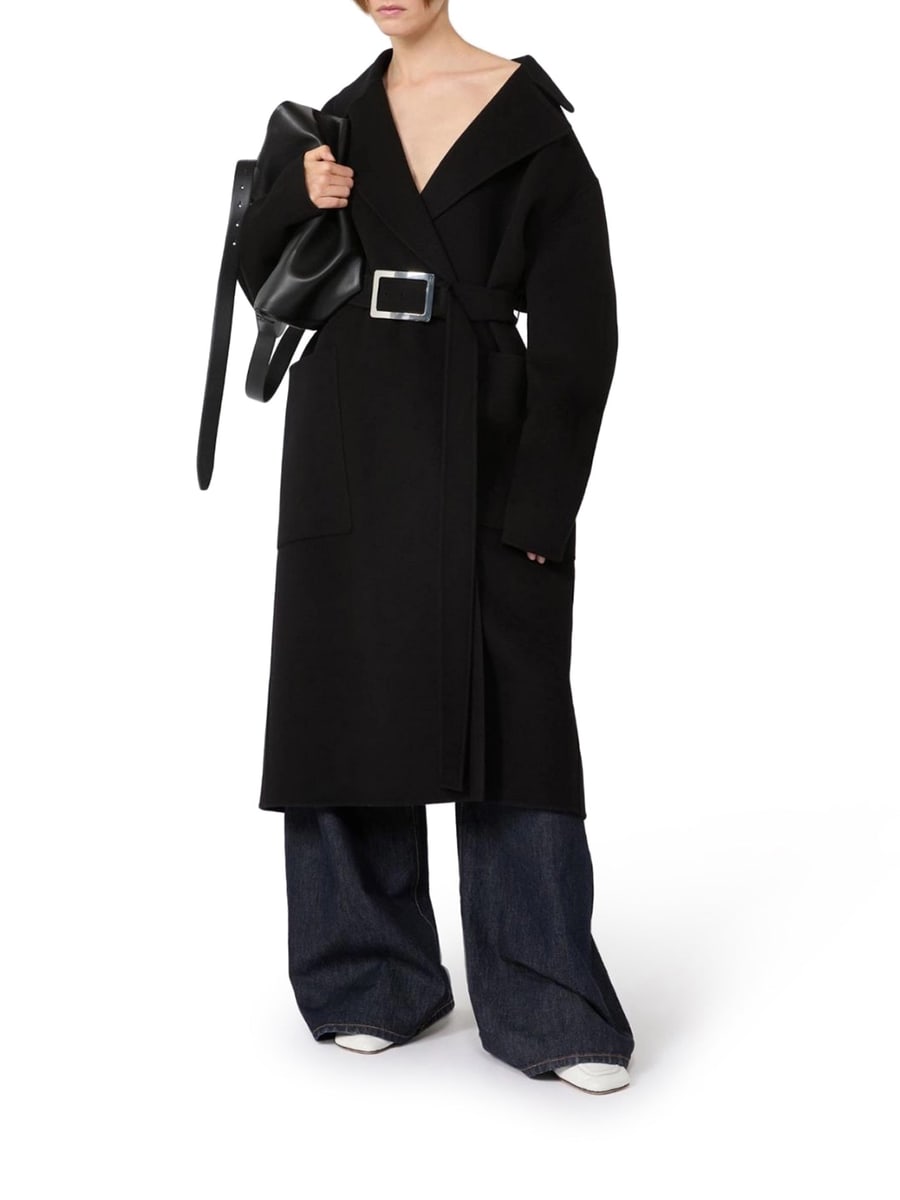 Sportmax PURE WOOL ROBE COAT, view 4