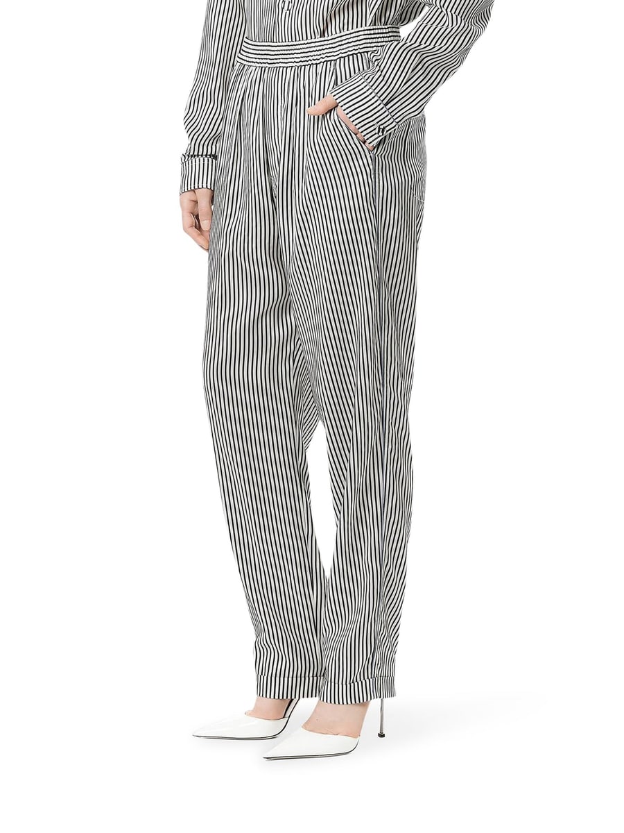 Tom Ford STRIPED SILK TROUSERS, view 3