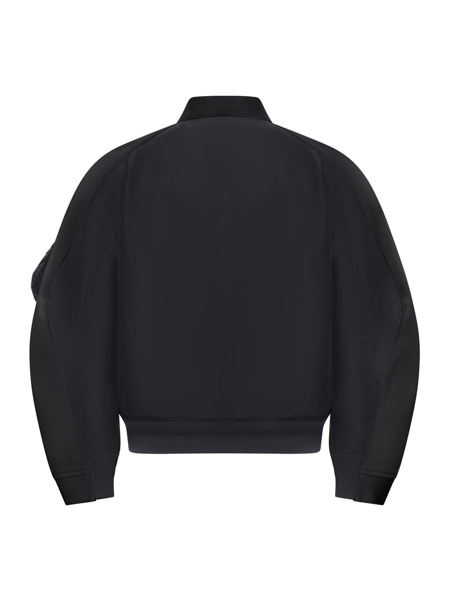 Sacai COTTON CHINO X NYLON TWILL BLOUSON, view 2