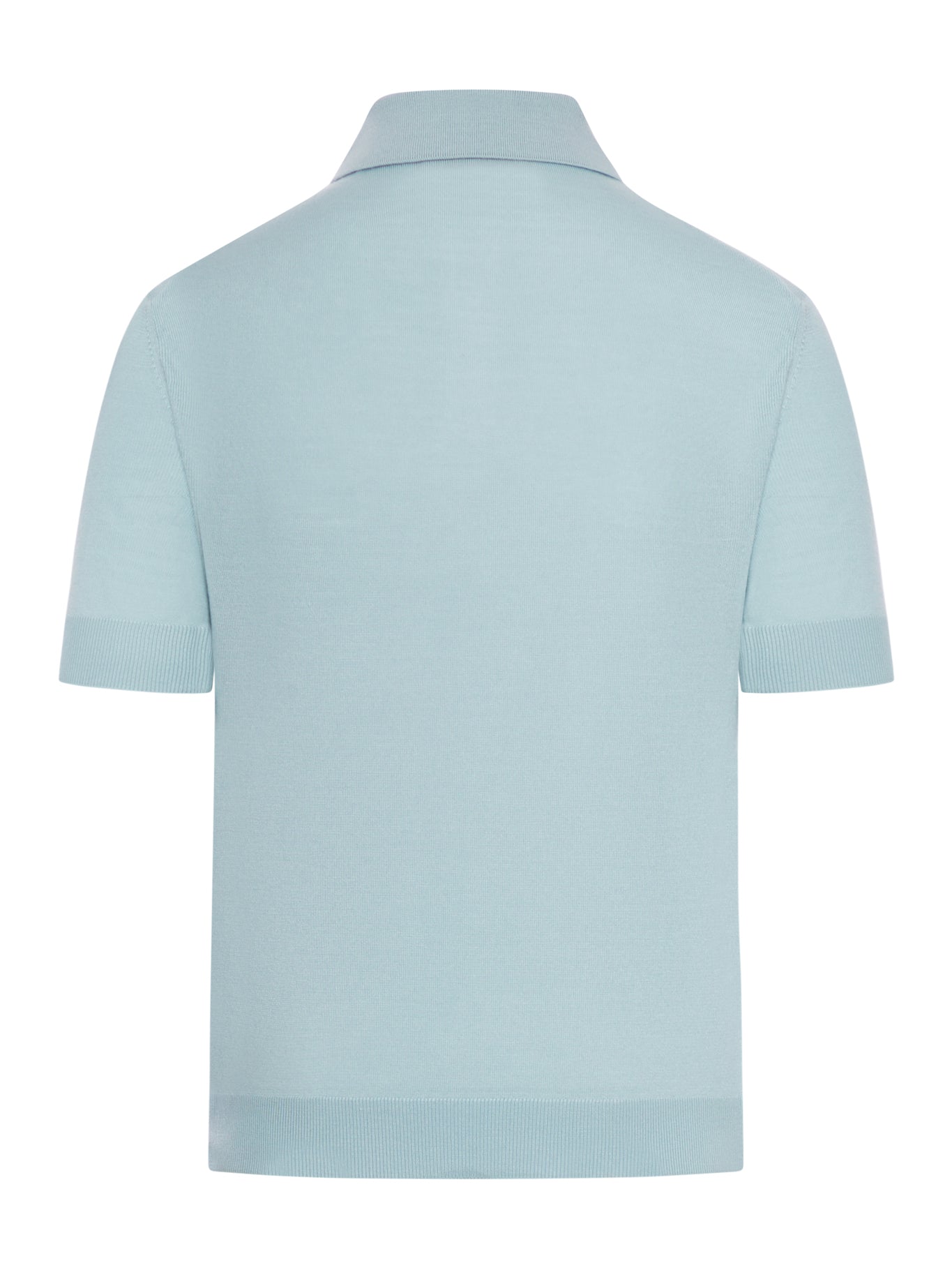 Gucci WOOL AND SILK KNITTED POLO SHIRT, view 2