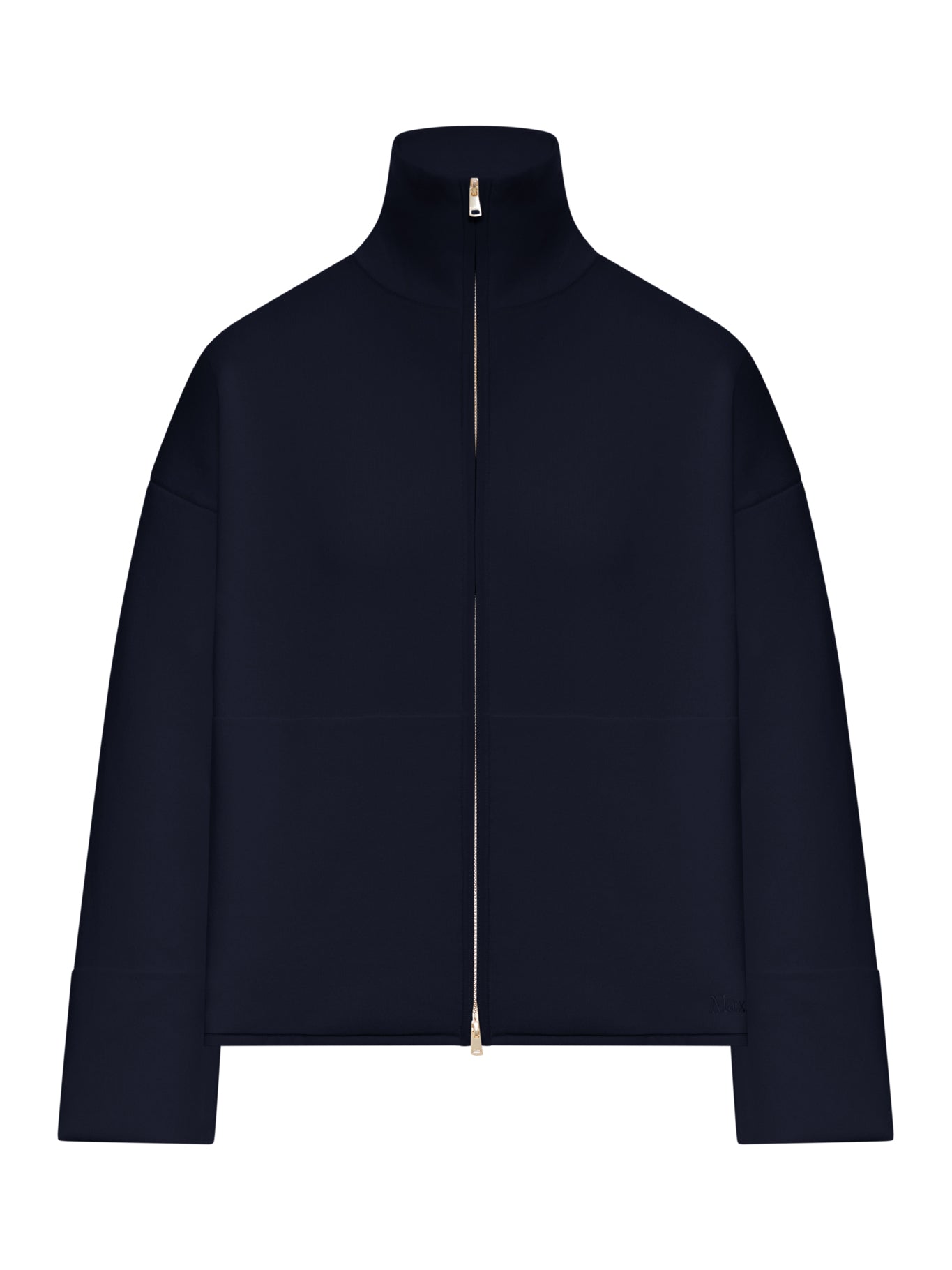 Max Mara Pure HIGH NECK SWEATSHIRT WITH ZIP