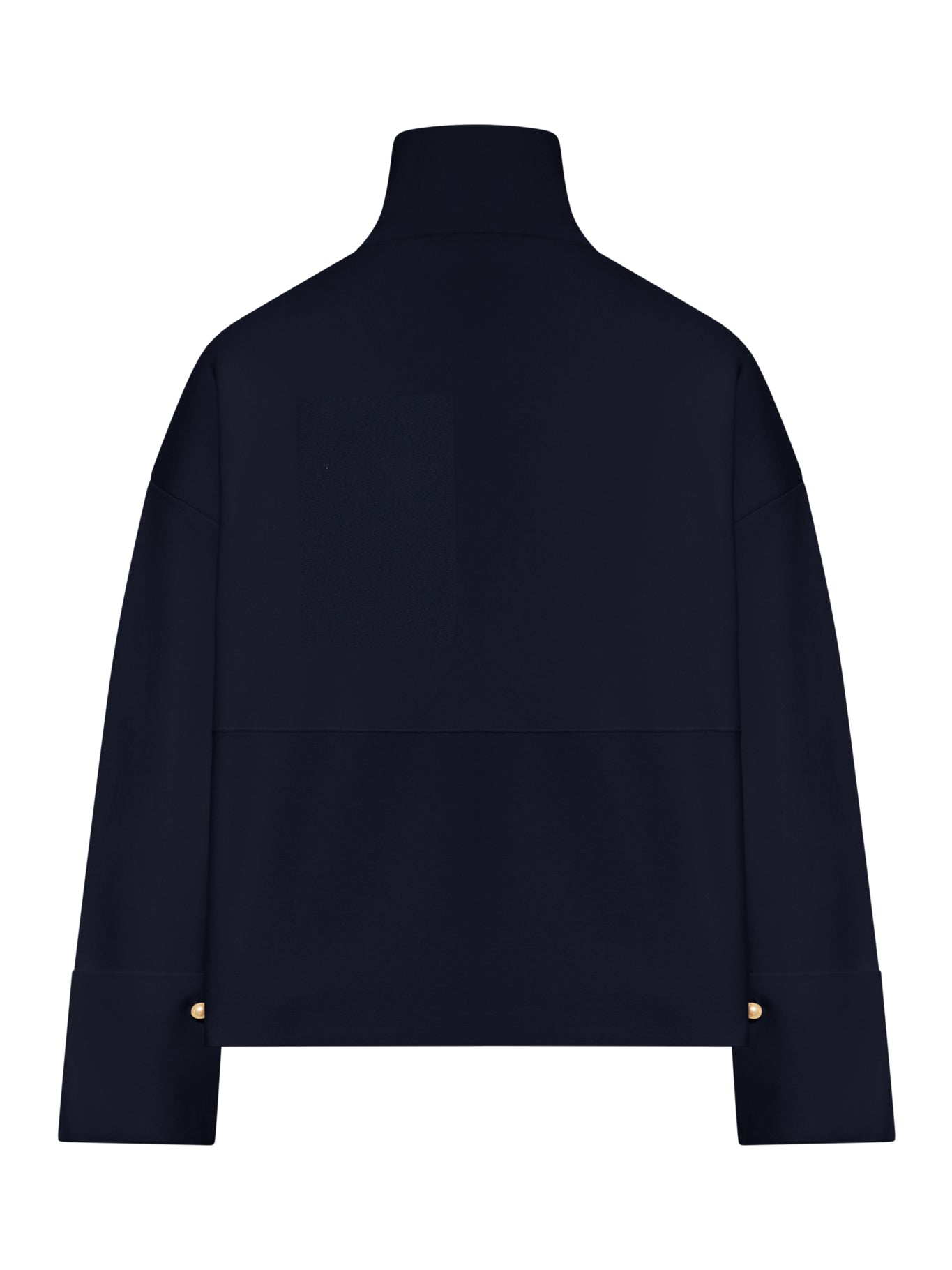 Max Mara Pure HIGH NECK SWEATSHIRT WITH ZIP, view 2