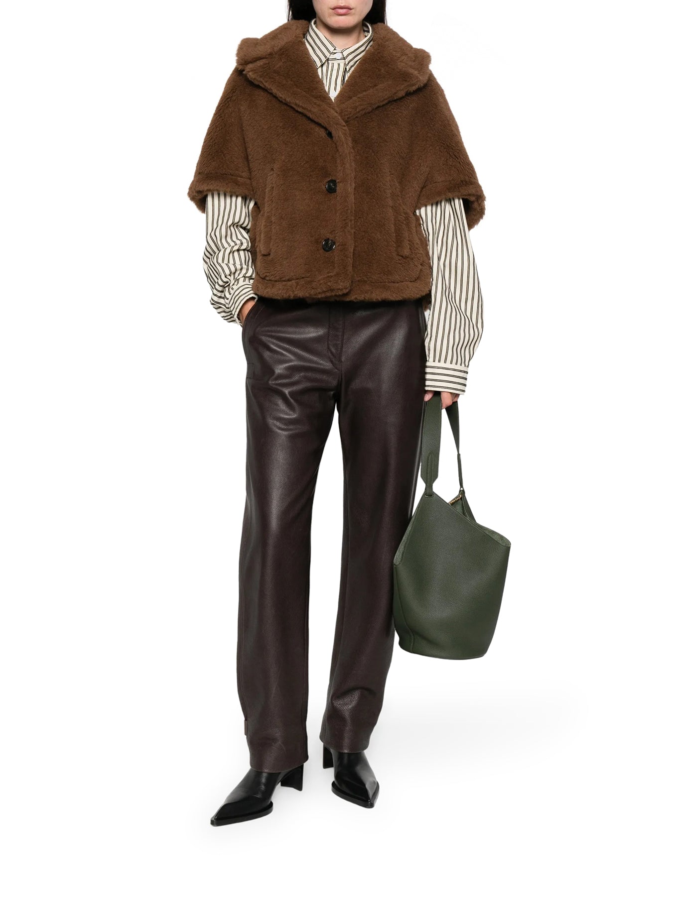 Max Mara CORVINO 4 TEDDY SHORT COAT, view 2