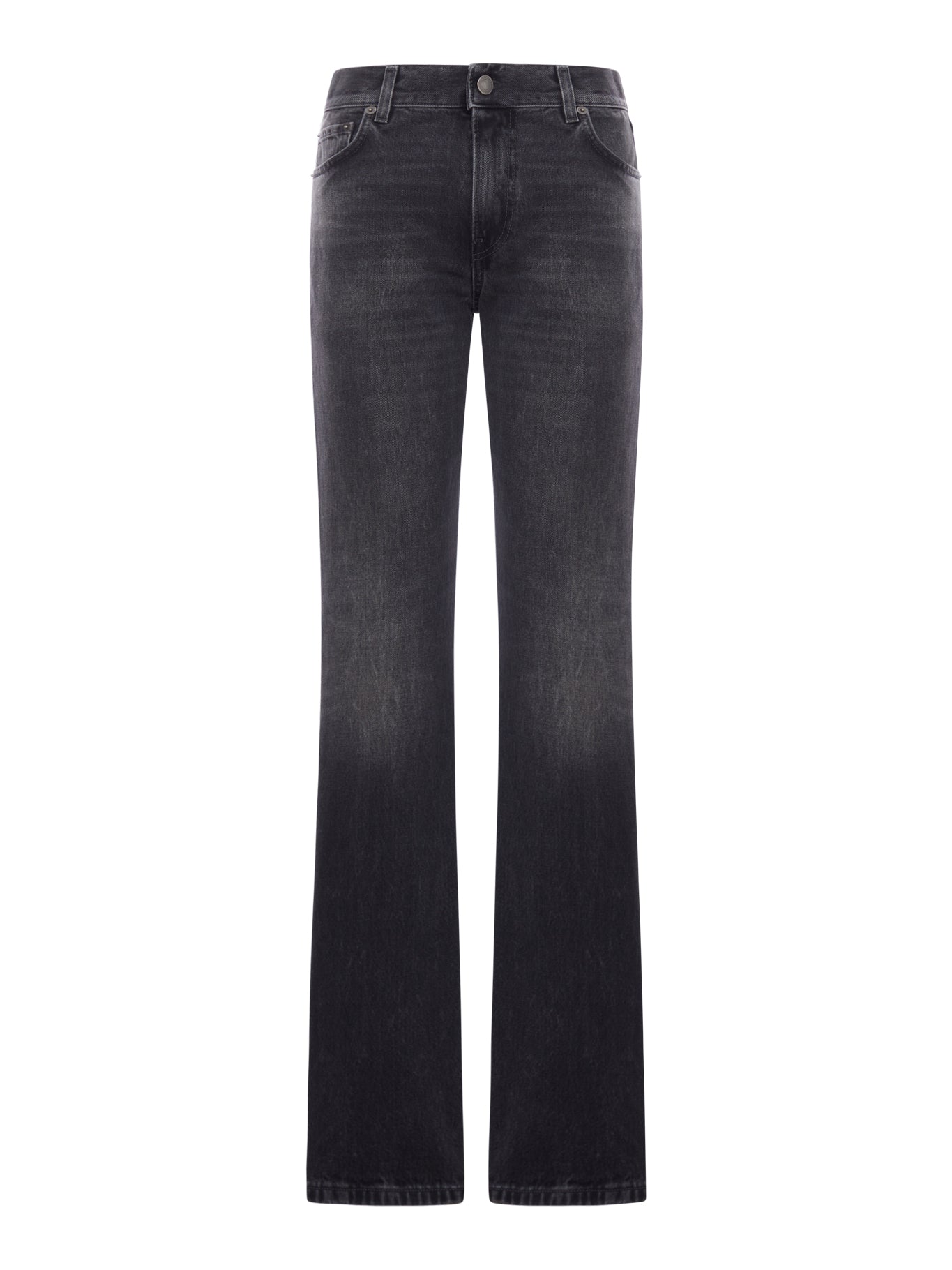 Haikure FIVE-POCKET JEANS IN WASHED DENIM