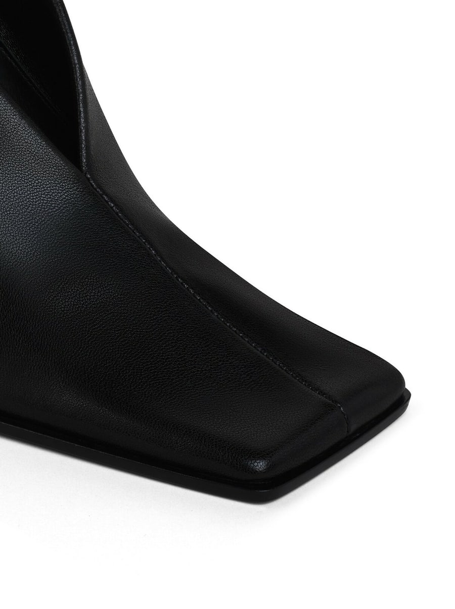 Alaïa SQUARE LEATHER DÉCOLLETÉ, view 4