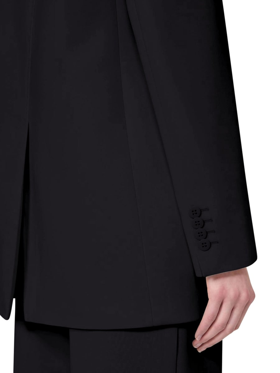 Max Mara Studio SINGLE-BREASTED CADY BLAZER, view 5