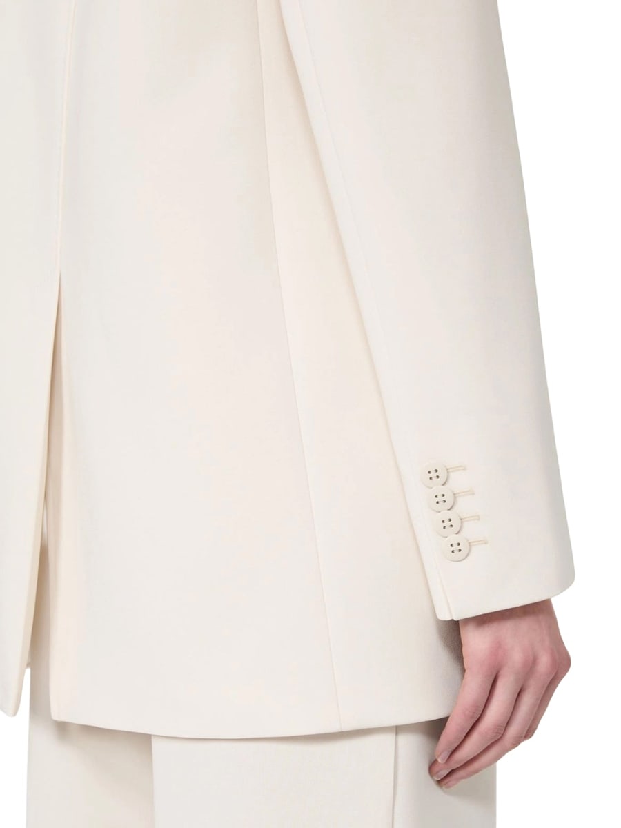 Max Mara Studio SINGLE-BREASTED CADY BLAZER, view 5
