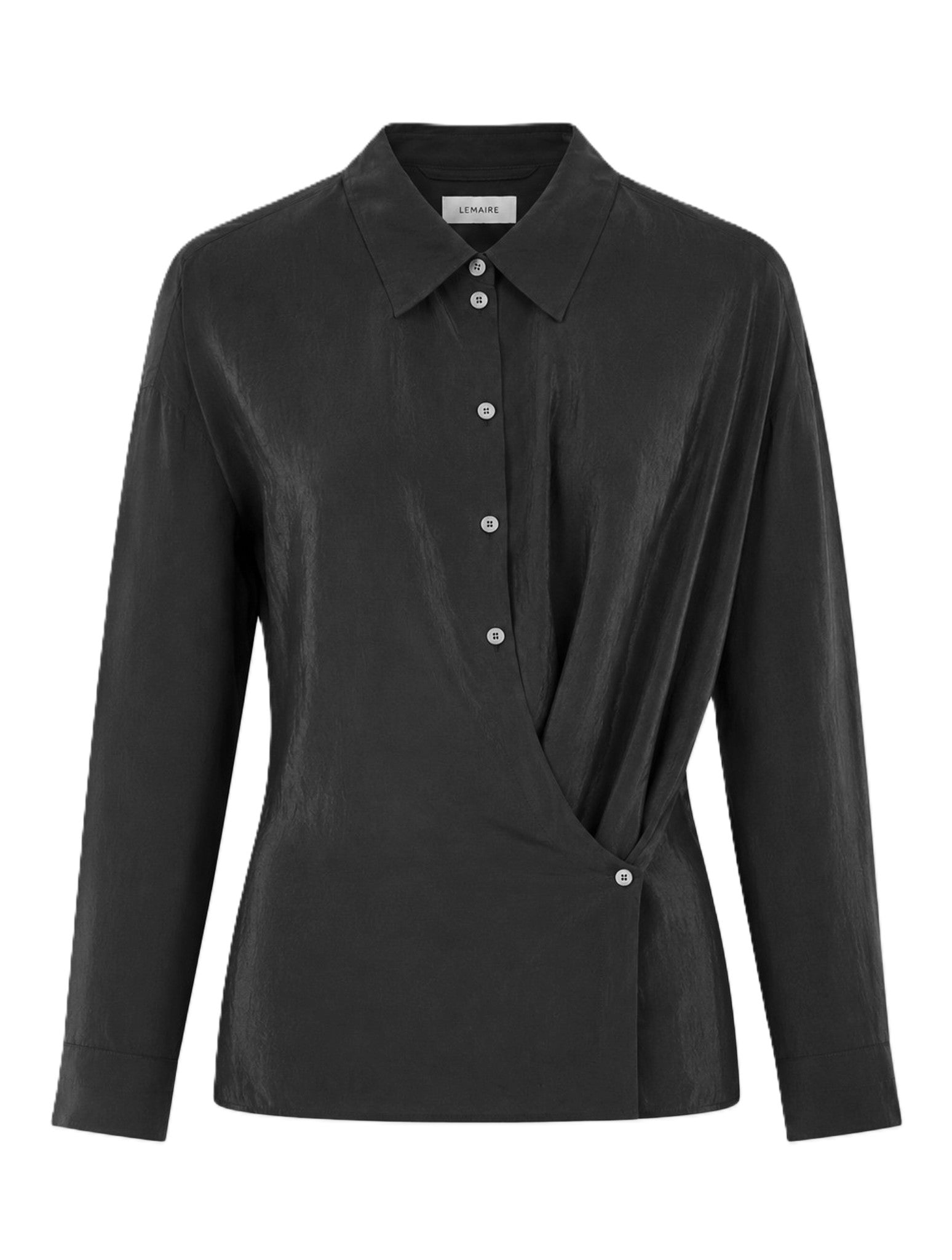 Lemaire STRAIGHT COLLAR TWISTED SHIRT