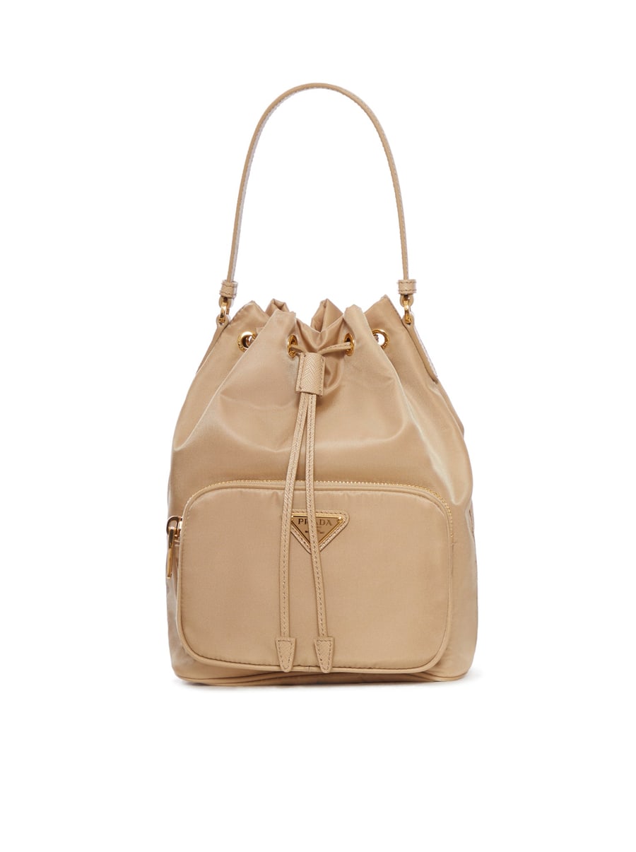 Prada PRADA DUET RE-NYLON BUCKET BAG