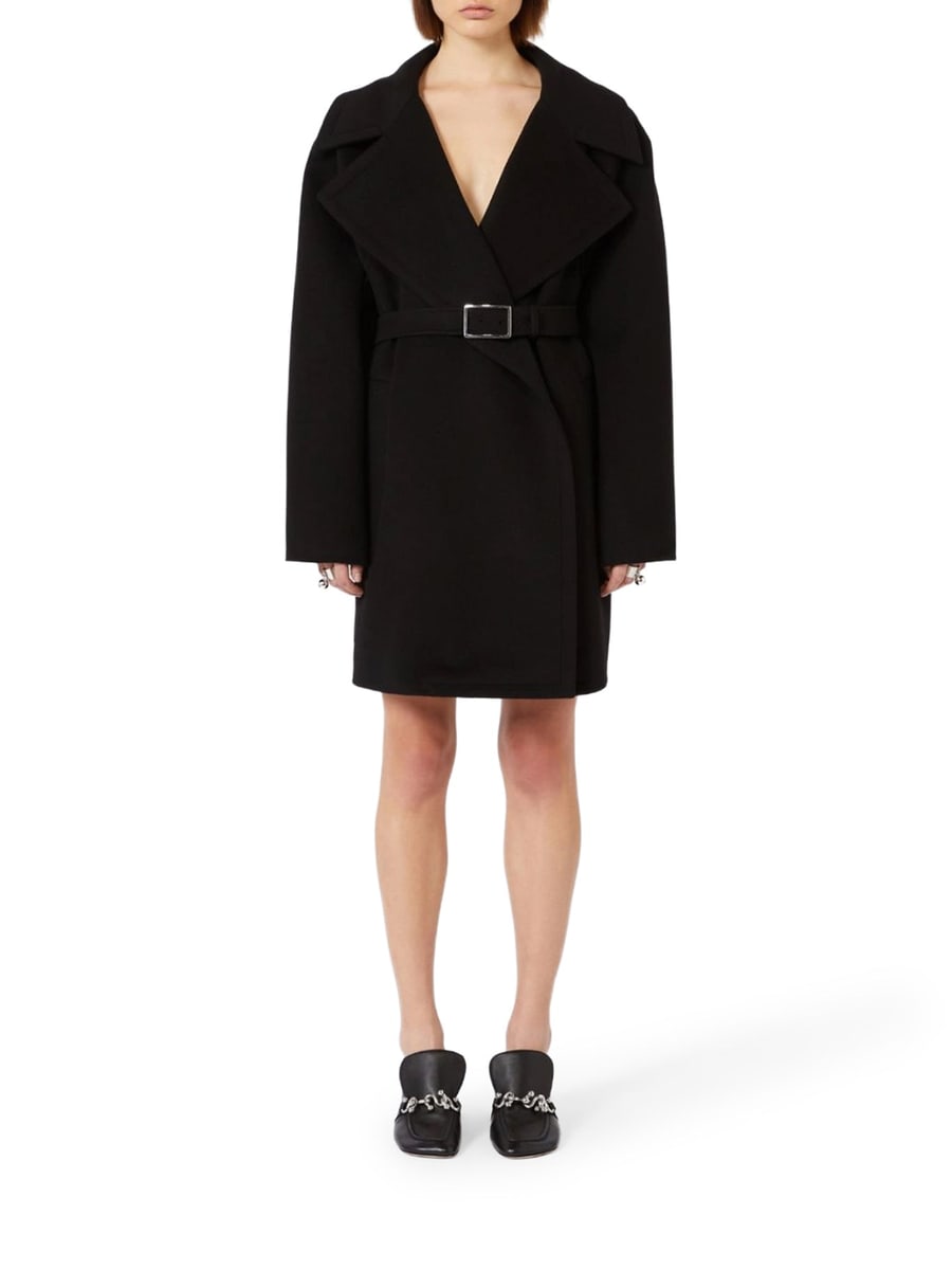 Sportmax SHORT WOOL COAT, view 3