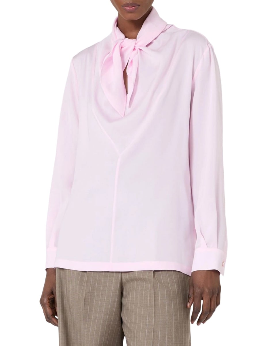 Max Mara SILK CHARMEUSE BLOUSE, view 3