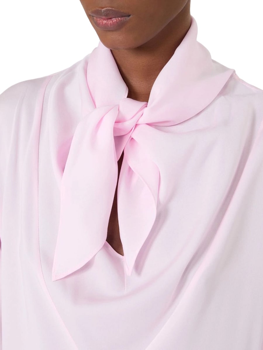 Max Mara SILK CHARMEUSE BLOUSE, view 5