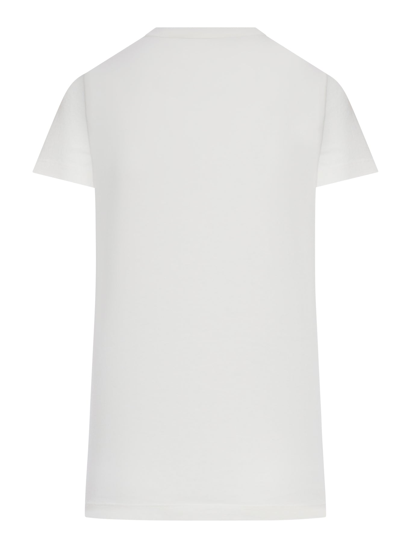 Prada CREW NECK T-SHIRT IN COTTON JERSEY, view 2