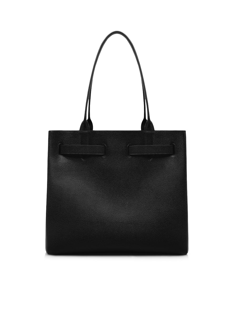 Tom Ford MEDIUM AUDREY HAMMERED LEATHER BAG, view 4