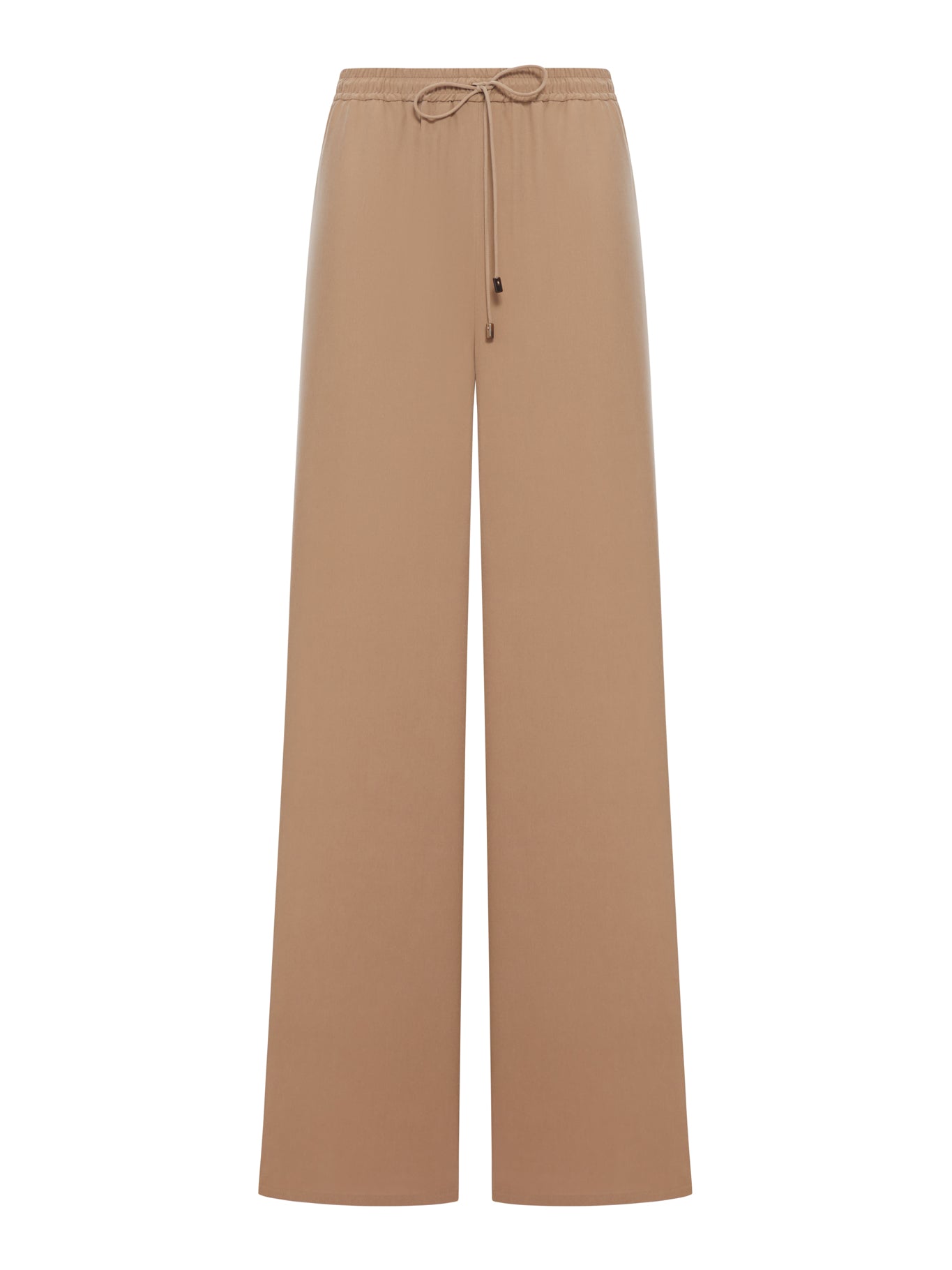 Max Mara WIDE TROUSERS IN WASHED SILK