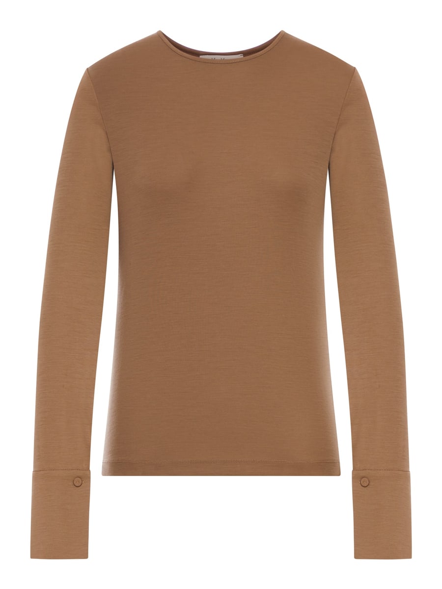 Max Mara Pure MADRE WOOL JERSEY T-SHIRT