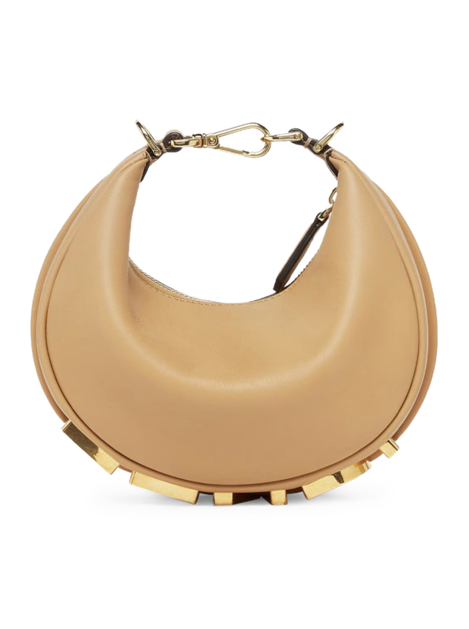 Fendi FENDIGRAPHY MINI IN HONEY LEATHER